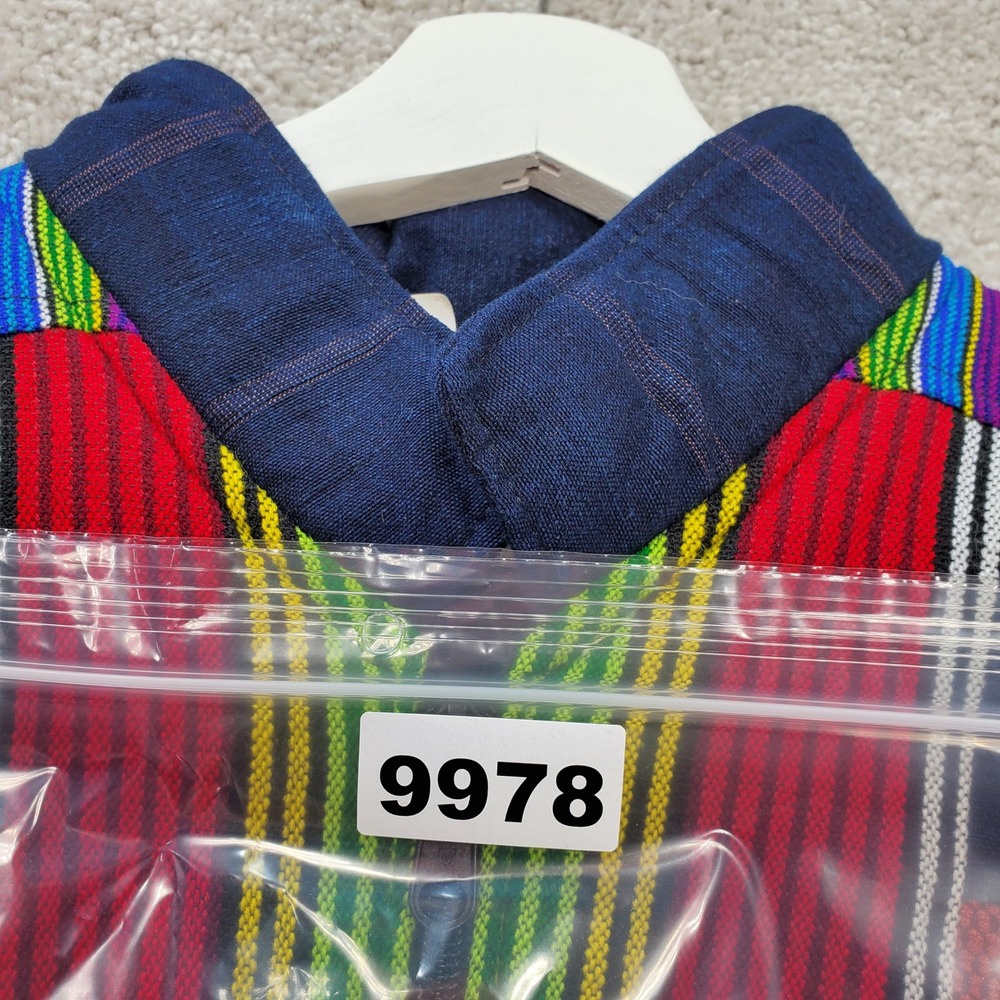 Unbranded Patchwork Bomber Jacket Mens Medium Gru… - image 8